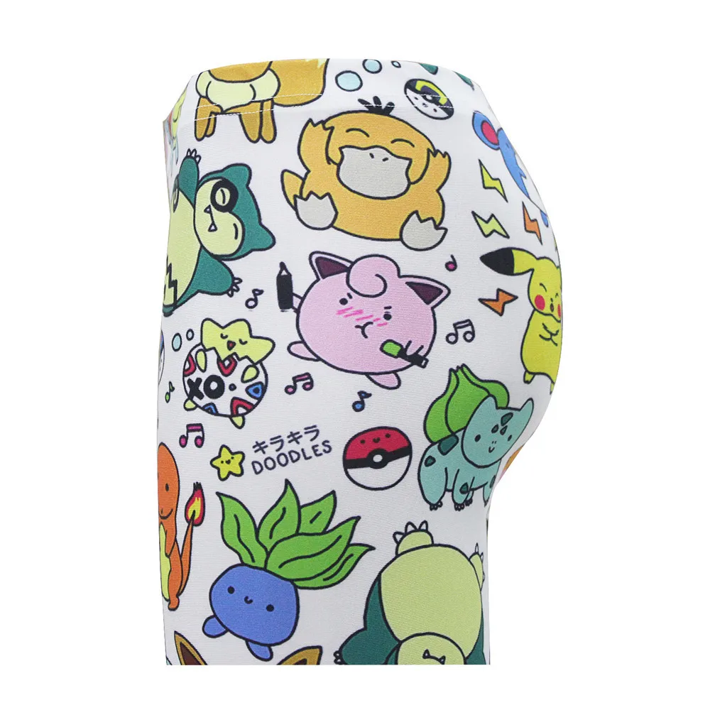 amazon leggings FCCEXIO Simple Cartoon Pokemon GO Designs Gray Female Leggings Spring Casual Women's Stretch Legging Soft Jegging Fitness Legins faux leather leggings