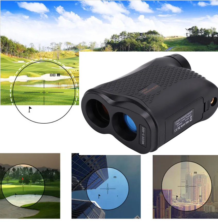 Telescope laser rangefinders distance meter Digital 6X 600M Monocular