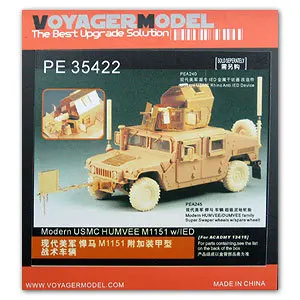

KNL HOBBY Voyager Model PE35422 M1151 "Hummer & rdquo; additional armor-type upgrade with metal etching parts