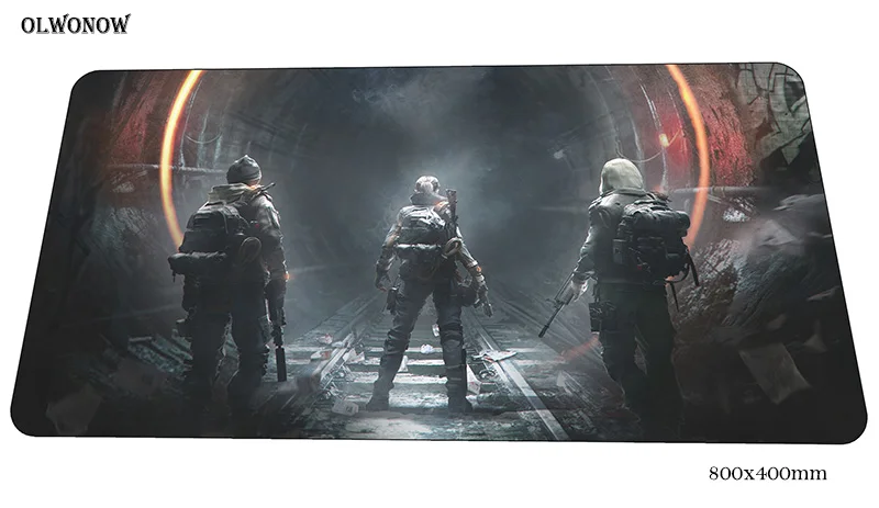 Коврик для мыши tom clancy's the division, геймер, 80x40 см, игровой коврик для мыши на день рождения, notbook, Настольный коврик, красивый коврик для геймера, геймпад - Цвет: Size 800x400x2mm
