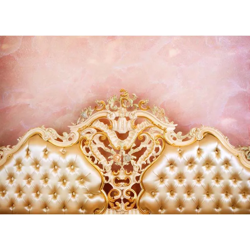 Customize washable wrinkle free princess pink tufted headboard