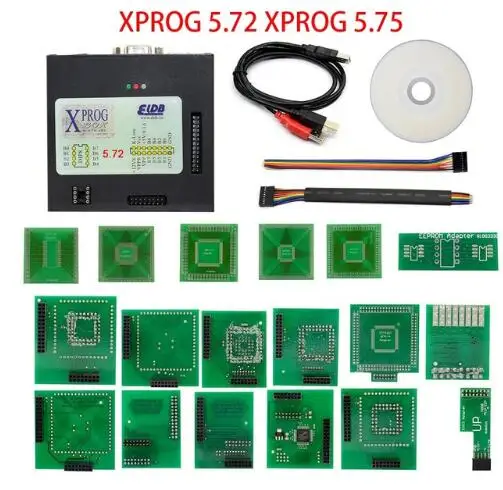 Новейший XPROG V6.12 V5.55 V5.70 V5.72 V5.74 V5.75 V5.84 черный металлический ящик лучше tXPROG M V5.70ECU интерфейс программирования Xprog-M - Цвет: XPROG V5.72 V5.75