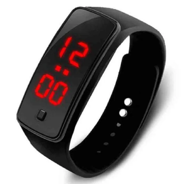 New Silicone Watchband Women Men LED Digital Screen Watch Dress Sports Watches F New Silicone Watchband Women Men LED Digital Screen Watch Dress Sports Watches F