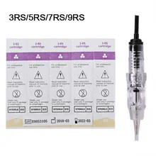 Картридж игл для татуажа 10 шт. Перманентный макияж бровей вышивка губ картридж иглы одноразовые для электрического станка