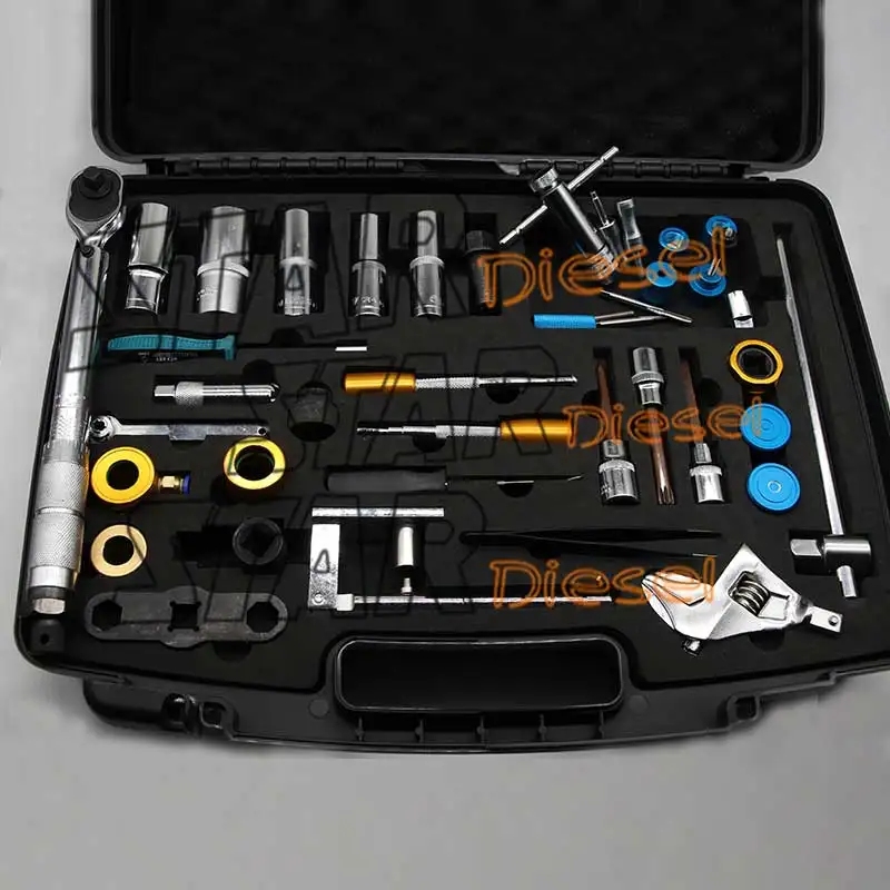 Special Price Common rail injector disassembly of 40 sets of electronic control fuel injection pump decomposition demolition pump tools