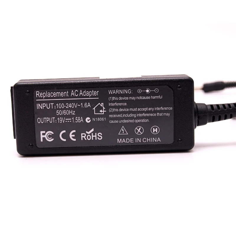 19V 1.58A 5 5*1 7mm 30W AC адаптер Зарядное устройство для ноутбука acer liteon D255E ZG5 ZG8 ZE6 ZE7 X108 A110L