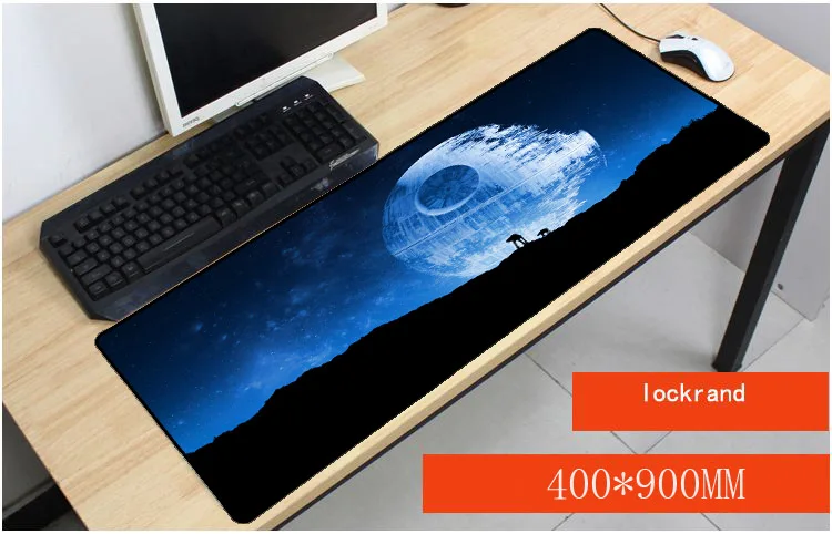  Yuzuoan Free Shipping Star Wars mouse pad Notbook Computer Mousepad With Locking Edge Gaming Mouse 
