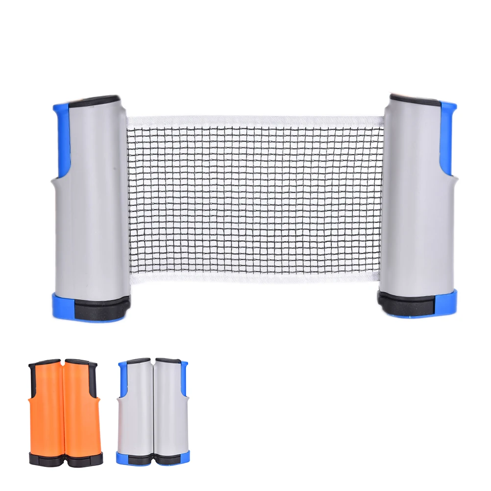 

Hot Portable Rack Replace Kit for Ping Pong Playing Kit Net Retractable Table Tennis Table plastic+Strong Mesh Net