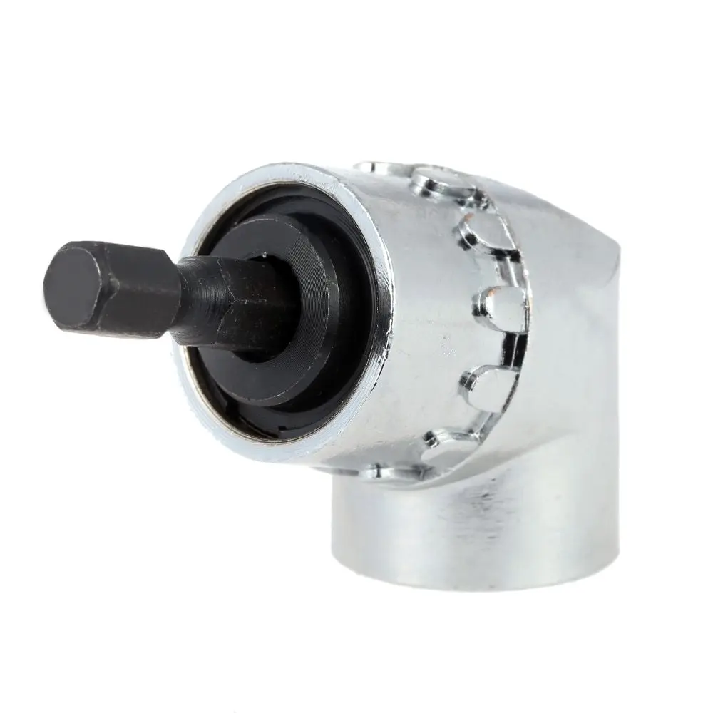 

105 Degree Angle Driver Drilling Shank Drill Extension Shank Screwdriver Magnetic 1/4 Hex Drill Bit Socket Holder Adaptor Sleeve