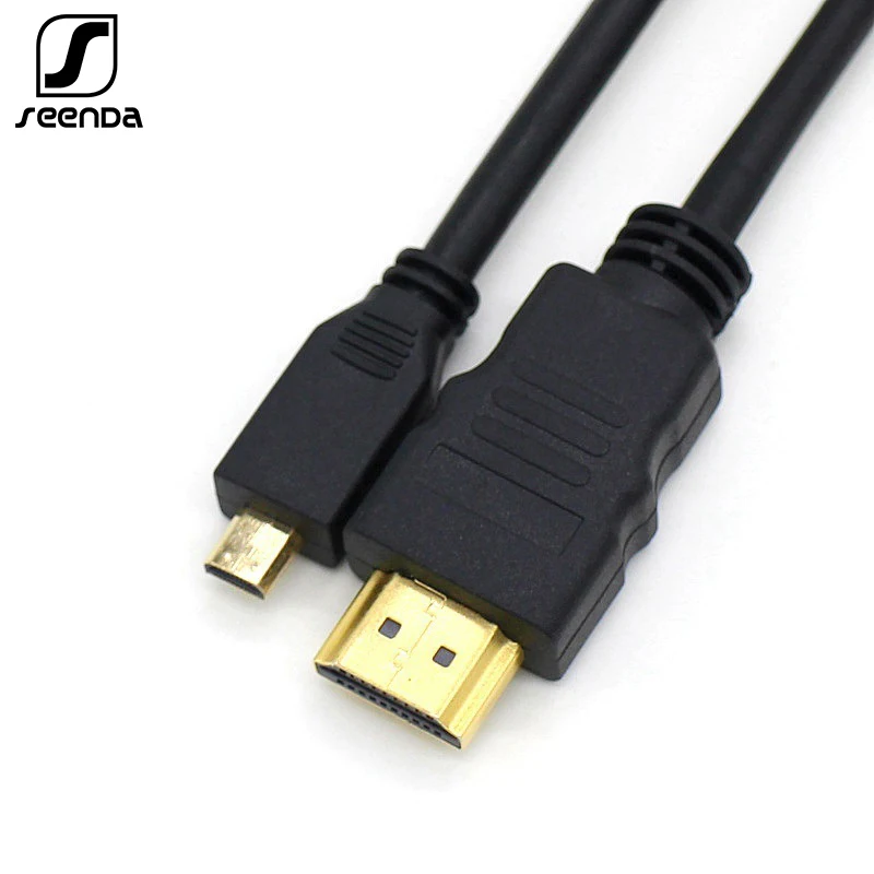 SeenDa 1080P Micro USB к Hdmi кабель адаптер A hdmi 2 0 HDTV для Samsung Galaxy S3 S4 S5 Note 3 4|Кабели передачи