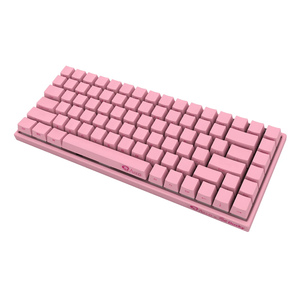 AKKO игровая клавиатура AKKO X Ducky 3084 84 клавиша боковая печать PBT Keycaps Cherry MX Переключатель Механическая игровая клавиатура