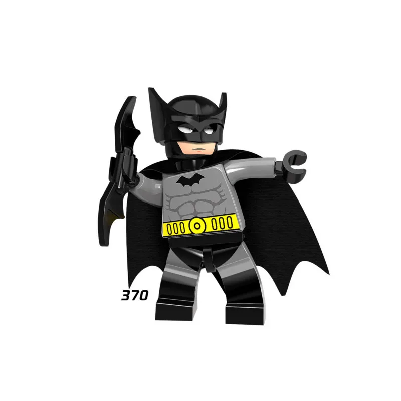 

Single Sale Super Heroes Star Wars 370 Batman Model Mini Building Blocks Figure Bricks Toys kids gifts Compatible Legoed Ninjaed