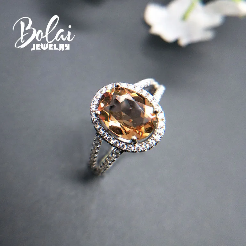 Bolaijewelry, Zultanite, женские кольца, 925 пробы, серебро, создан, цвет, меняющий драгоценный камень, повседневная одежда, хороший подарок для жены