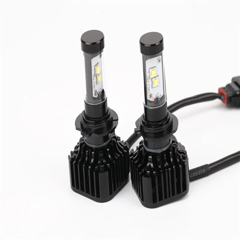 

2PCS Car LED Headlight H1 H3 H7 /H8/H9/H11 880 9005 9006 H4 9004 9007 H13 6000K LED Auto Bulb Headlamp Fog Lights Refit