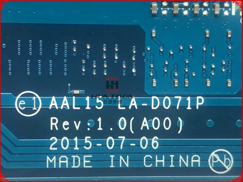 Высокое качество CN 0RV4XN для Dell Inspiron 15 5559 материнская плата ноутбука RV4XN AAL15 LA D071P SR2EZ