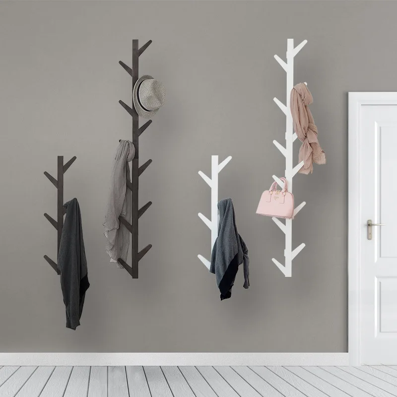 New Creative Coat Rack Wall Solid Wood Hanging Living Room Bedroom Decorative Hanger Hat Bamboo Furniture huismerk kopen in de aanbieding New Creative Coat Rack Wall Solid Wood Hanging Living Room Bedroom Decorative Hanger Hat Bamboo Furniture huismerk kopen in de aanbieding