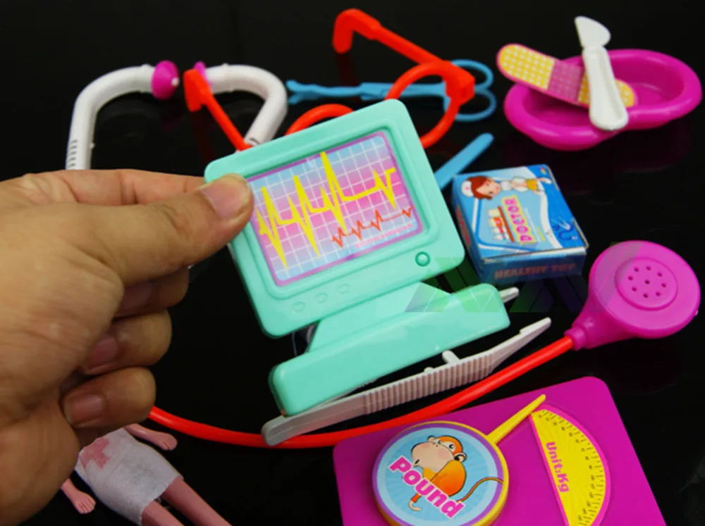 Доктор игрушки Дети ролевые игры дом игрушки ребенок Медицинский Набор Классические игрушки Моделирование медицина для мальчиков и девочек