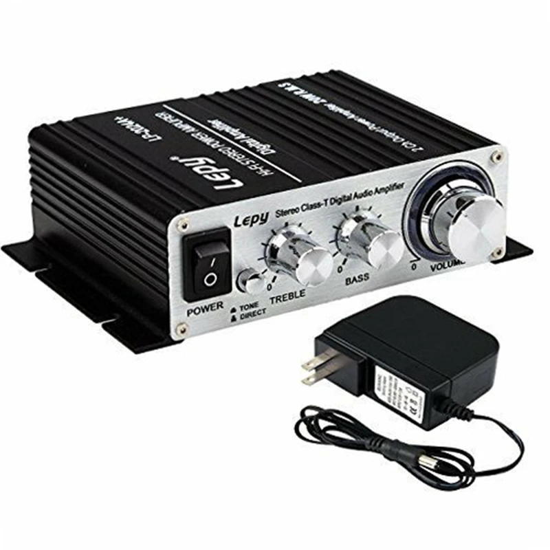 

Hi-Fi Audio Stereo Power Amplifier Digital Car Power Adapter Audio Socket Adapter For Car DVD Phone MP3 Speaker 3A Power Adapter