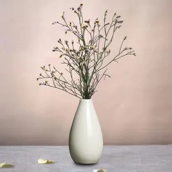 

Mini Vase Pottery Flower Pot Smooth Ceramic Plant Office Home Decoration Terrarium Hydroponic Plant Vases Glass Ornament