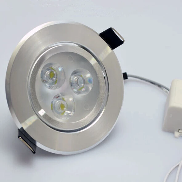 

Free Shipping Dimmable 6W Epistar LED Recessed Cabinet Wall Spot Down light Ceiling Lamp Cold White Warm White For Home Light