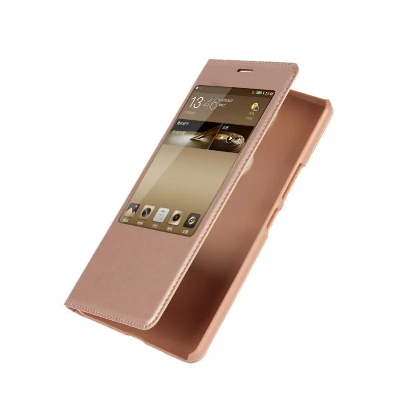 Window View Wallet Cases For Gionee M6 Plus M 6 Leather Case Cover Etui Hoesje Coque Fundas Capinha Para Carcasa Capa (10)
