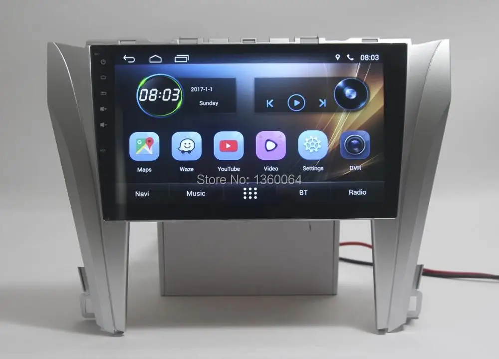 Excellent Nedehe 10.1 inch 2G RAM Quad Core Android 8.1 Car DVD GPS Navigation for Toyota Camry 2015 2016 Car Radio Stereo Head unit 2