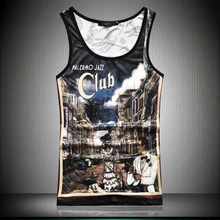 Дизайнерские майки с рисунком, мужские майки для бодибилдинга, Стрингер, летние майки для тренажерного зала, майка для фитнеса, мужская спортивная одежда, M-7XL