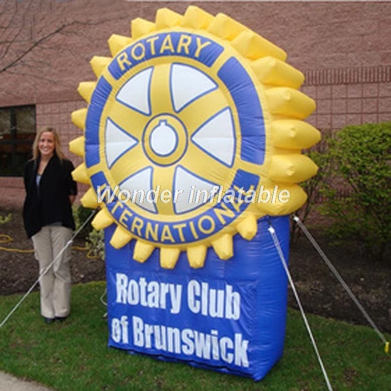 

Customized 3m high inflatable rotary model for advertising