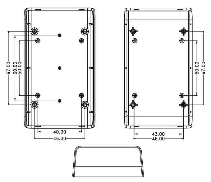 plastic enclosure for electronics control box szomk diy enclosure junction box plastic housing small abs instrument enclosure (3).jpg