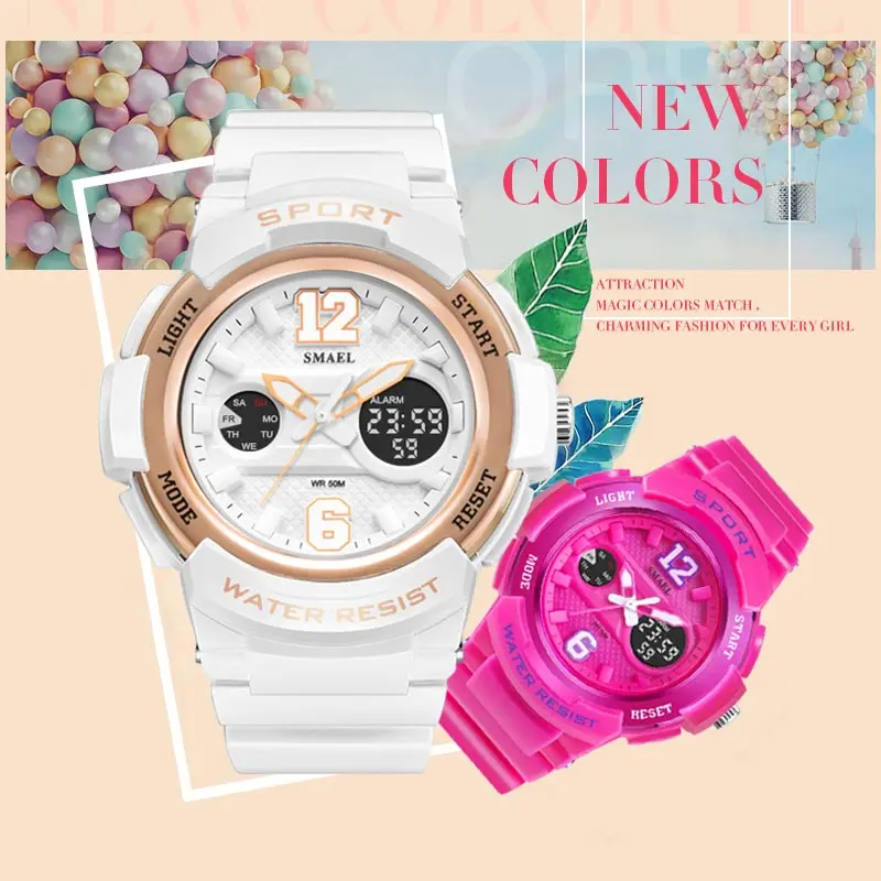 Mehr Design Frau Und Madchen Quartz uhr Uhr Sport Women Frauen Uhren Stahl аналоговый кварц Armbanduhr Montre Watch 1632|watch