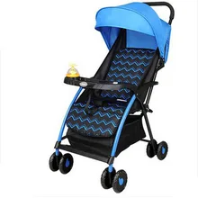 Брендовая легкая детская коляска, плоская Складная коляска зонтичная тележка, переносная дорожная коляска, детская коляска в виде машины для новорожденных
