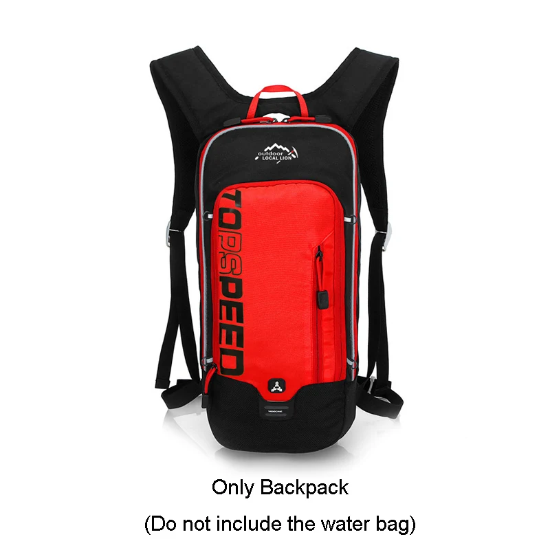 6L рюкзак для бега и велоспорта, сумка для воды, спортивная сумка для кемпинга, пешего туризма, гидратационный рюкзак для верховой езды, гидратационная сумка - Цвет: Red