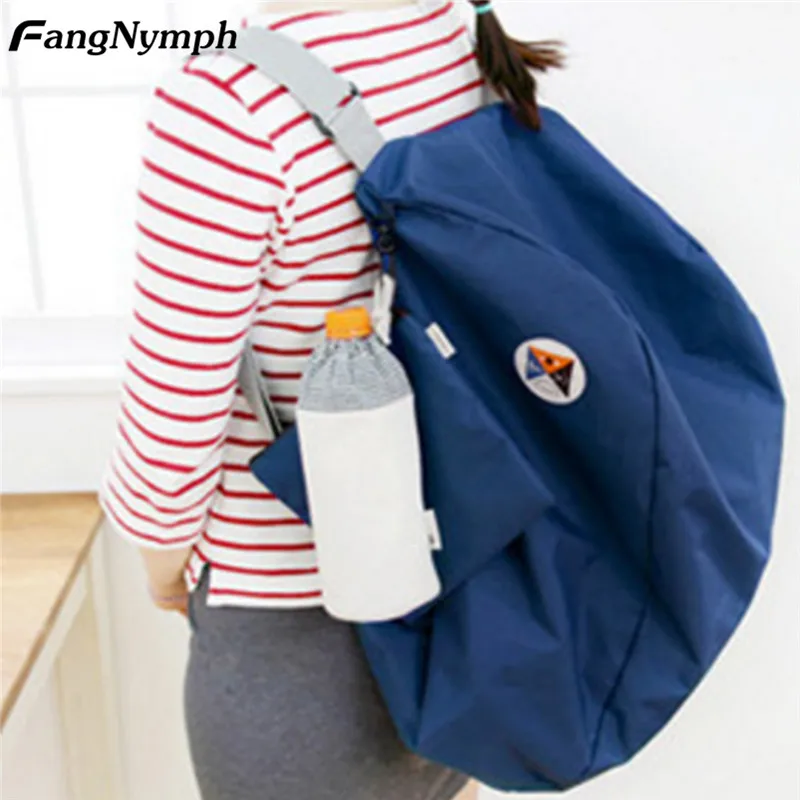 Дизайн функциональный плечо большие сумки для путешествий для женщин хранения складной рюкзак Mochilas Feminina