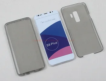 

500pcs Double Silicone Case For Galaxy S5 S6 S7 Edge S8 S9 Plus A3 A5 A6 A8 J3 J4 J5 J6 J7 Neo 2018 2017 2016 Grand Prime G531