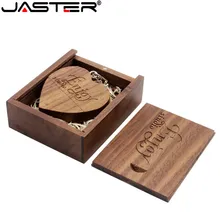 Jaster логотип на заказ деревянное сердце USB+ коробка USB флэш-накопитель 64 ГБ 32 ГБ 16 ГБ 8 ГБ U диск фотографии свадебные подарки
