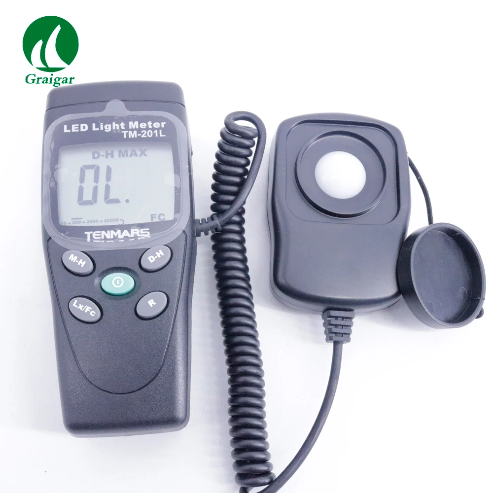 

TM-201L High Accuracy Digital Light Level Meter Lux Meter with 3 Digits LCD Display
