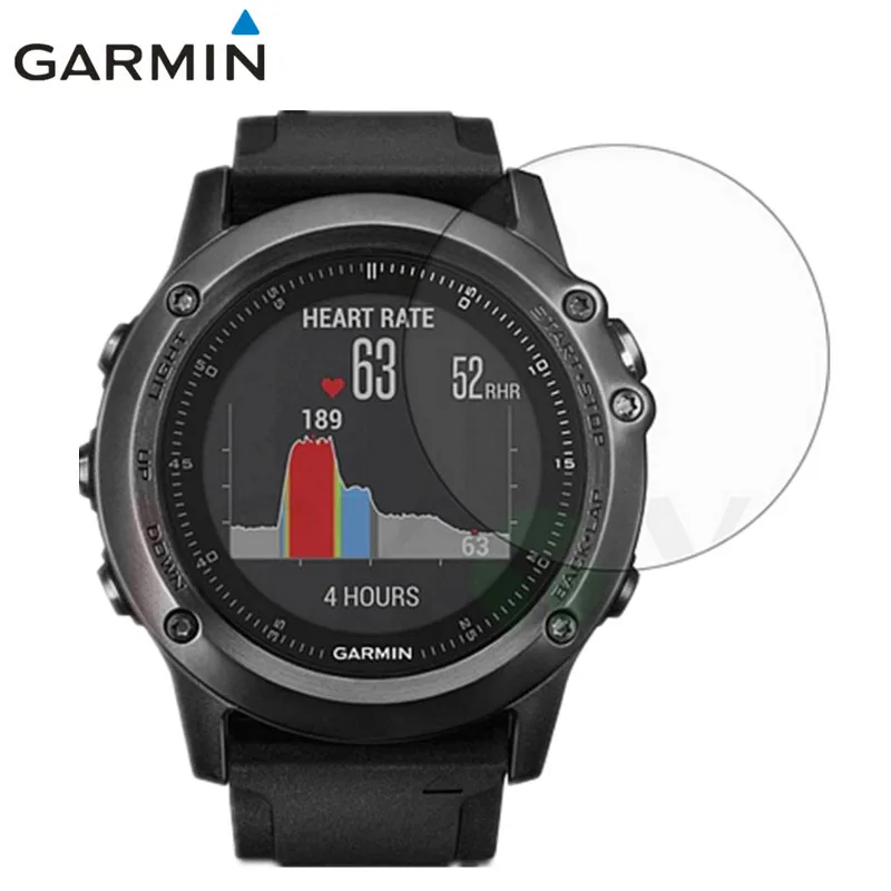 

3 Pcs of Smart Watch Screen protector Guard Cover Shield Film for Garmin Fenix 3 HR GPS HD anti-scratch electrostatic PET film