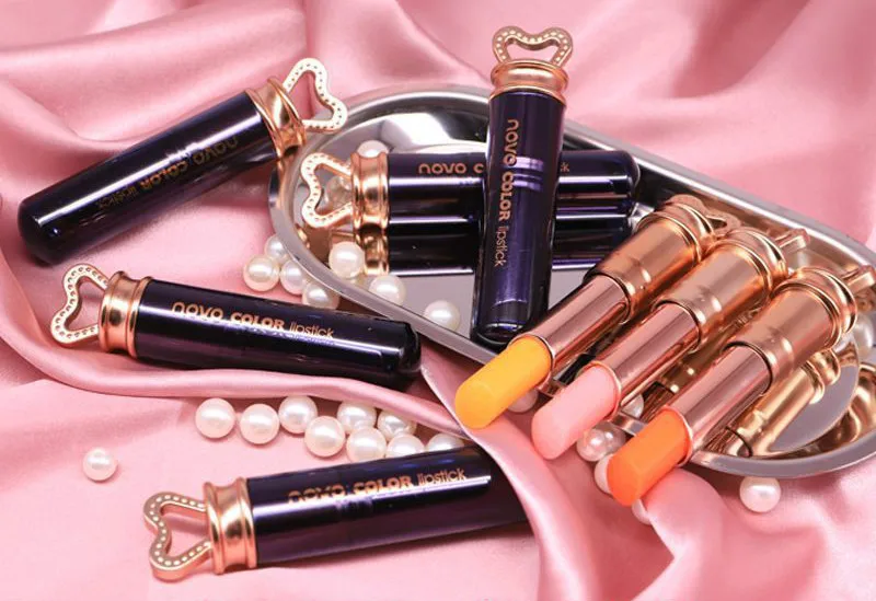 

Natural Lip Stick Red Color Changing Temperature Long-lasting Moisturizing Flower Jelly Lipstick Makeup