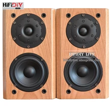 HIFIDIY LIVE книжная полка динамик звуковая коробка 4,5 дюймов HIFI домашний передний домашний кинотеатр вокруг DIY 80 Вт* 2 пассивные аудио колонки B4