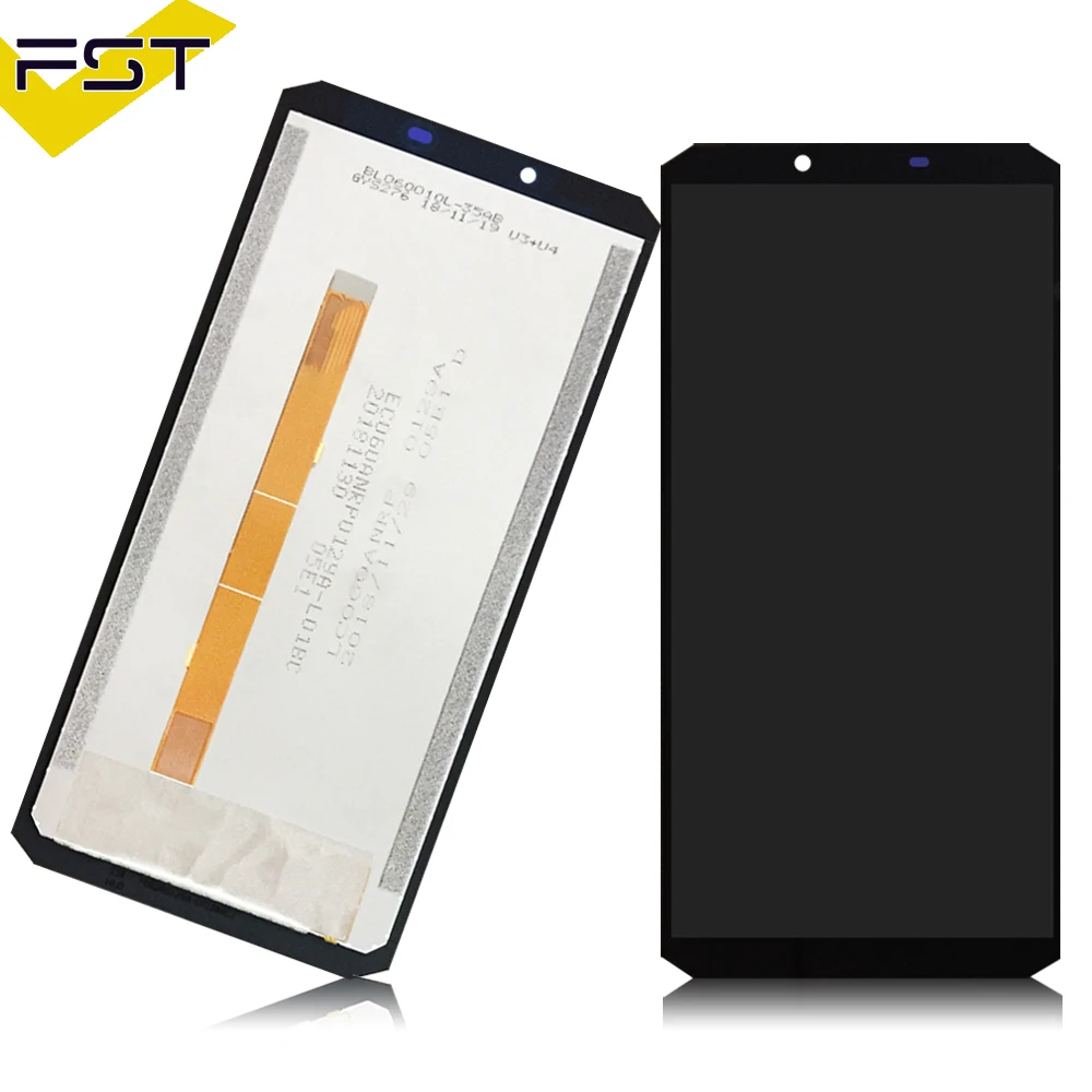 Черный 6 0 дюймовый ЖК дисплей для Oukitel WP2 дигитайзер сенсорного экрана в сборе