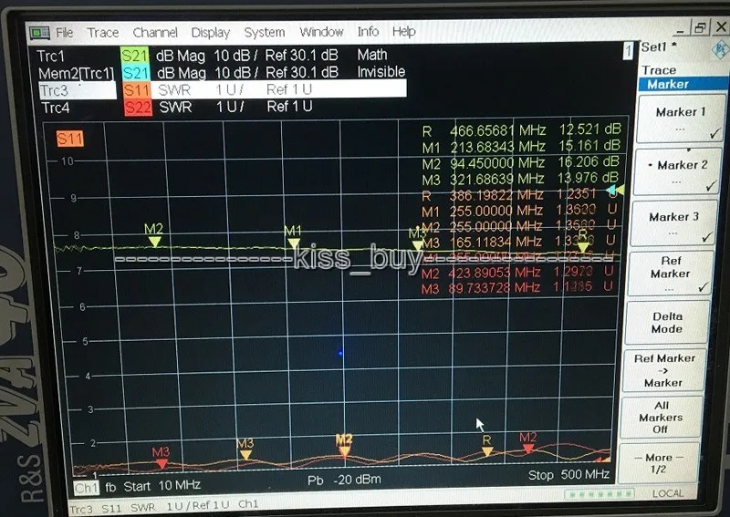 10 МГц 1 ГГц 1000MHz10dB gain 0 5 дБ колебания 27 дБм выходная стандартная локальная сеть FM HF