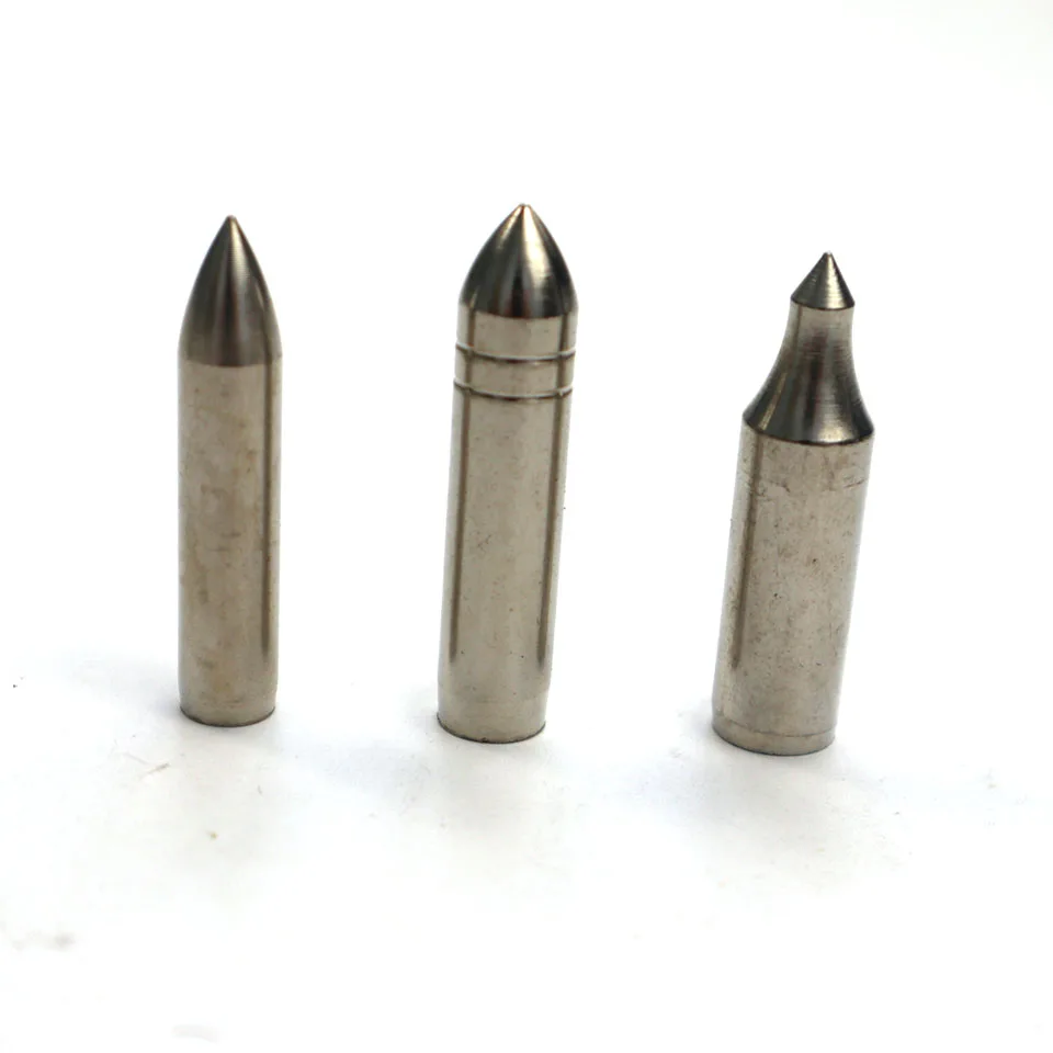 Новый Diy 12ps 80 105 120 зернистая стрела из нержавеющей стали точечный наконечник для