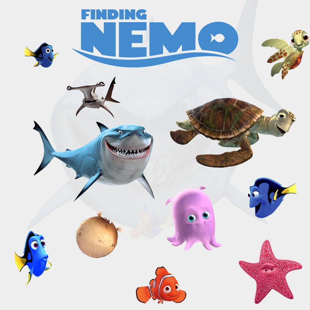 Finding Nemo Wall Sticker Mural Decals Decor Dory Crush Squirt Shark Fish Scrapbook Mural Poster D027 Removeable Wall Stickers Aliexpress Finding Nemo Wall Sticker Mural Decals Decor Dory Crush Squirt Shark Fish Scrapbook Mural Poster D027 Removeable Wall Stickers Aliexpress