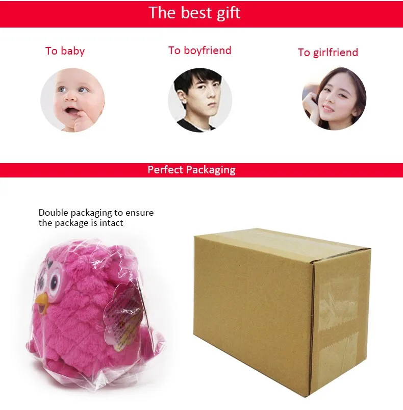 Firbi Boom Electronic Toys Talking Toys Electronic Pets Plush Singing Bird Interactive Pet Gifts Baby Toy Repeat Firbi Boom (8)