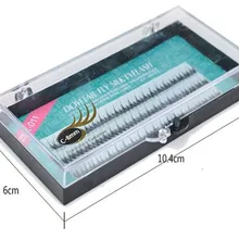 5 шт. oem упаковка популярных шелк 0.10 толщина все размеры Flare Наращивание ресниц
