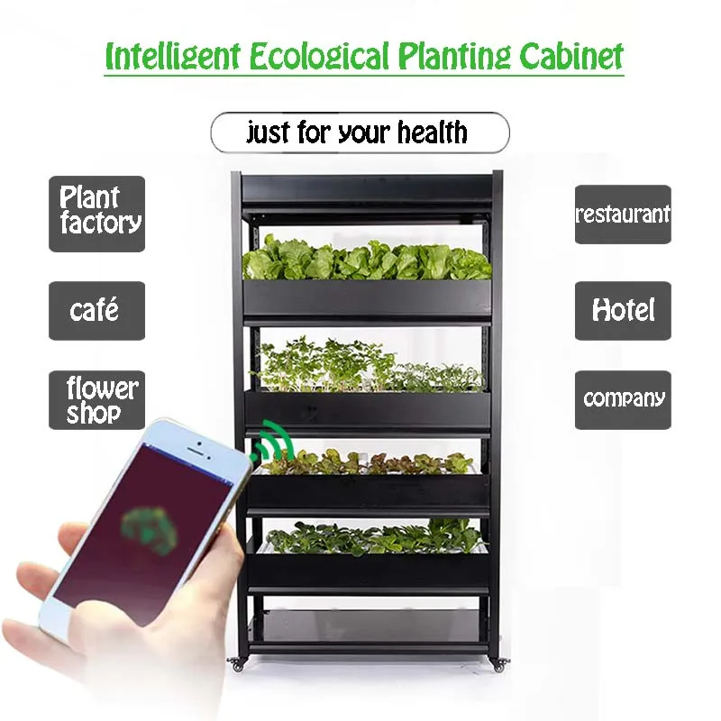 

Intelligent Vegetable Growing Machine Household Hydroponic Equipment Soilless Cultivation Plant Box Automation Multi-layer Rack