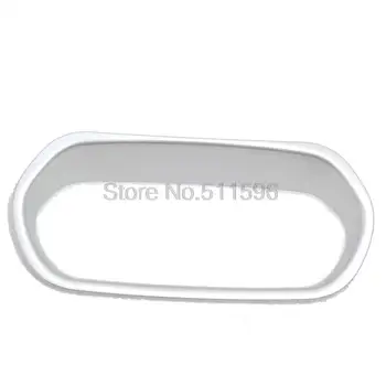 

For Jeep Renegade 2014 2015 2016 ABS Chrome Matte Central Air Condition Vent Control Cover Central Ring Bezel Trim 1pcs