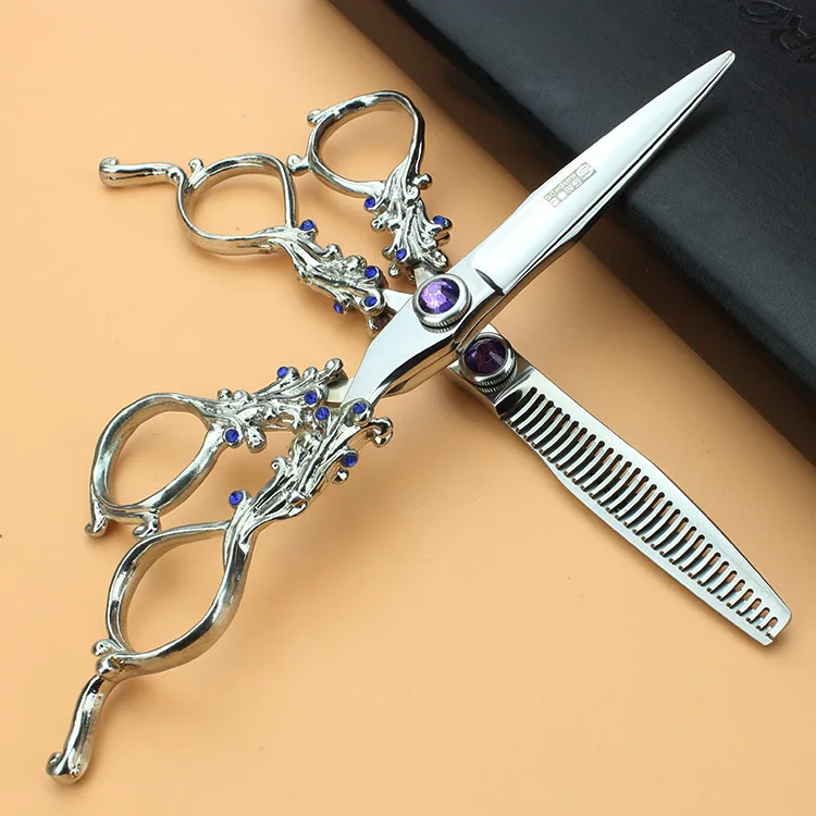 

2016 professional Hairdressing Scissors Hair Cutting Scissors Set Barber Shears High Quality Salon 6 inch  hair scissors