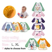 Детские нагрудники; одежда для малышей; шарф для кормления; халат с длинными рукавами; водонепроницаемый комбинезон с животными; аксессуары для кормления младенцев