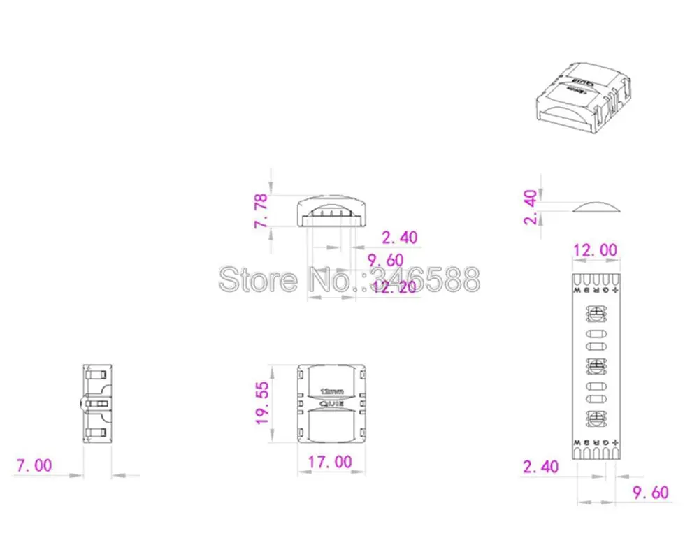 5 шт. 2pin 3pin 4pin 5pin Светодиодные ленты раздеться Solderless Разъем для одного Цвет RGB RGBW CCT светодио дный подключение лента терминал